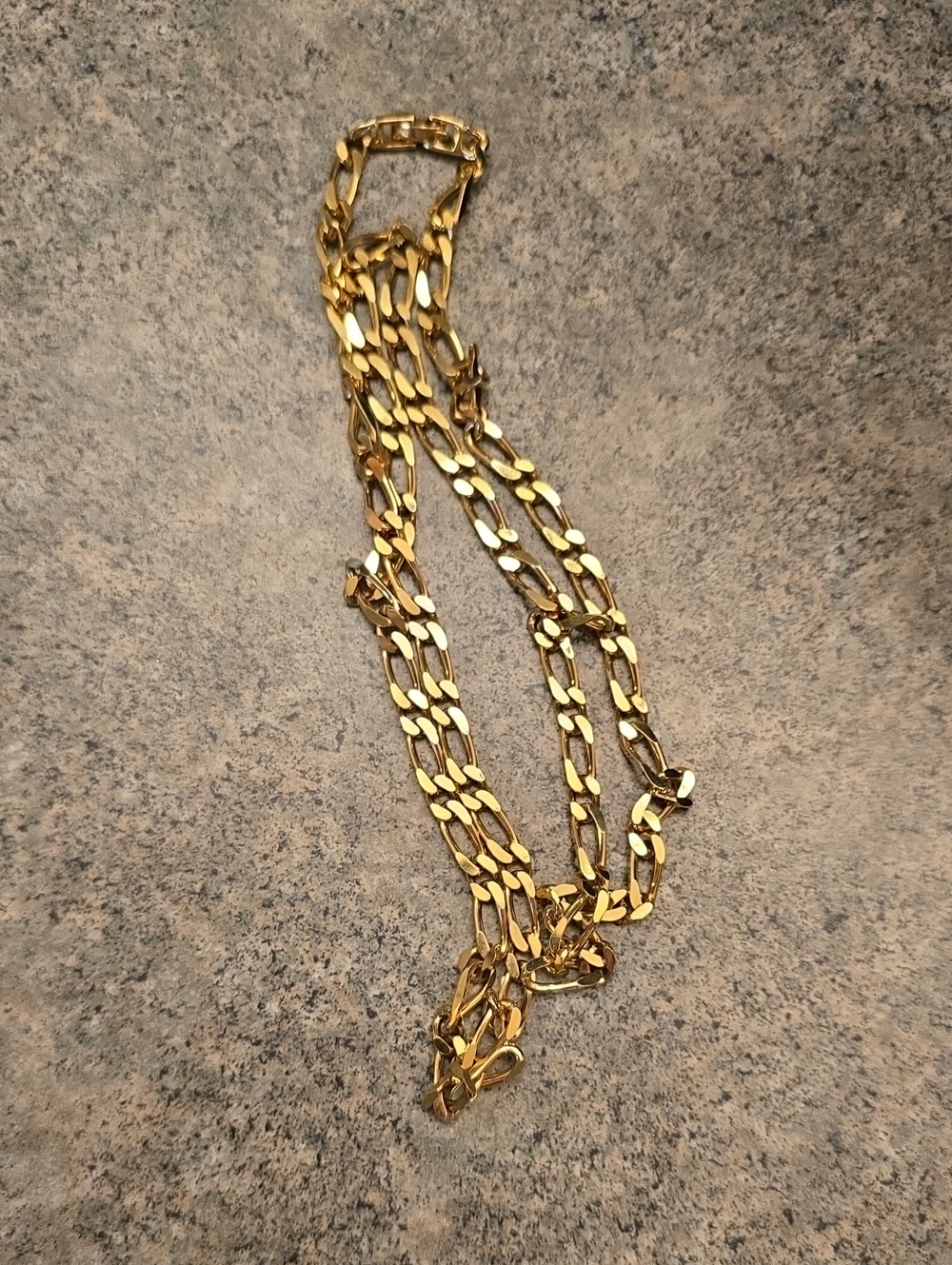 Monet Gold-Tone Multi Strand Link Necklace